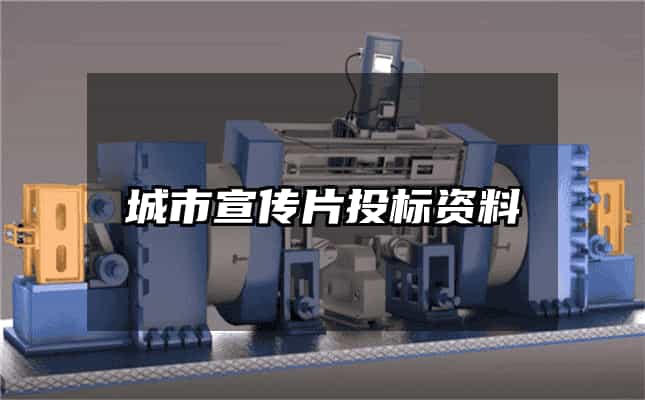 城市宣傳片投標資料